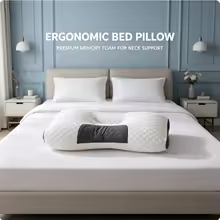Almohada de punto ergonómica 3D