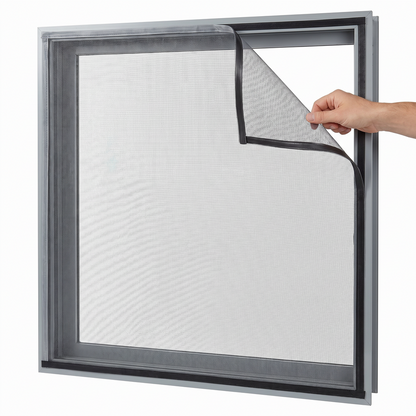 Malla magnetica antimosquitos para ventana confortdehogar