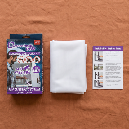 Malla magnetica antimosquitos para ventana confortdehogar